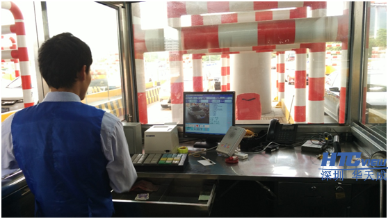 IP对讲广播调度系统、收费站三键免提对讲终端